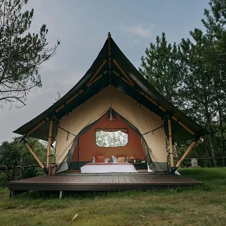 Vindtæt luksus nomad hotel telt